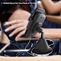 Miniatyrbillede 5 af 5: Universal Bil Mobiltelefonholder Smartphone Kopholder Stand, Maks. Diameter 5,7 cm - 8,9 cm - Kompatibel med iPhone, Galaxy S6/S7/S8 og Mere