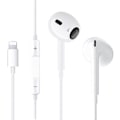 Pikkukuva 1 / 5: Korvanapit iPhonelle, HiFi Stereo Langalliset Melua Vaimentavat Kuulokkeet Sisäänrakennetulla Mikrofonilla ja Äänenvoimakkuuden Säätimellä, Yhteensopivat iPhone 13/13Mini/13Pron Kanssa