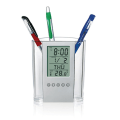 Miniatyrbild 1 av 4: Digital LCD Väckarklocka, Tid, Datum, År, Vecka