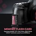 Miniatyrbild 5 av 5: 16GB Memory Stick Pro Duo Flash-kort för PSP Cybershot-kamera