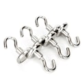 Miniatyrbild 1 av 5: 3 st (Silverfärgad Förpackning) Extra Starka Magnetiska Krokar med Kylskåpskrok, Kraftig Kryssningskrok för Tak, Liten Magnetisk Krok för Skåpbil, Vägg