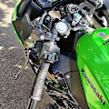 Pikkukuva 2 / 4: (Musta B) Kawasaki Z650 Z 650 2017 2018 2019 2020 2021 Lisävarusteet Moottoripyörän Lyhyet Jarru- ja Kytkinkahvat Kahva Yalo
