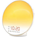 Miniatyrbild 1 av 5: Soluppgång Väckarklocka, Lämplig för Barn, Tunga Sovare, Sovrum, Soluppgångssimulering, Sömnhjälp, Dubbel Väckarklocka, FM-radio, Snooze, Nattlampa, D