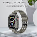 Miniatyrbillede 3 af 5: Transparent Apple Watch Rem 38/40/41mm, Blød Silikone Sportsrem Krystal iWatch Armbånd til Apple Watch Series 8/7/6/SE/5/4/3