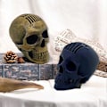 Miniatyrbild 2 av 5: Gotisk Realistisk Gitarrplektrumhållare i Form av en Dödskalle för Gitarr och Bas