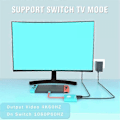 Miniatyrbild 3 av 5: 3-i-1 Portabel Switch TV Dock Adapter för /OLED/ Stödjer Switch TV-läge