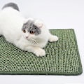 Miniatyrbild 1 av 5: Klösmatta för katter, Sisal Klösmatta för katter, Klösbräda, Halkfri Klövårdleksak för katter, Skydda Möbler och Soffor 4060cm slumpmässig färg