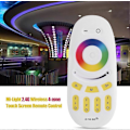 Pikkukuva 4 / 5: RF LED -kaukosäädin, 2.4G RGBW -kaukosäädin 4-vyöhykkeinen kosketus-LED-ohjain RGB LED -himmenninohjain Milight RGBW LED -lampulle, RGB LED -nauhavalolle