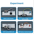 Miniatyrbild 3 av 5: Kit ESP32 ESP 32S WIFI I OT Utvecklingskort för Projektinlärningskit Grundläggande Kit med Tutorial DIY