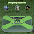 Miniatyrbilde 5 av 5: 10000MAh Nødradio, Solcelle Håndsveiv med Lader, LED Grønn