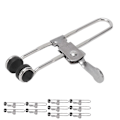 Miniatyrbilde 3 av 5: Spakarm gitterklemme flismonteringsklips 10 STK Spakarm gitterklemme