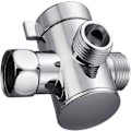 Miniatyrbild 5 av 5: 3-vägs duschomkopplare, G1/2 tum T-formad adapterventilanslutning, trevägs splitterhål passar många kranstillbehör
