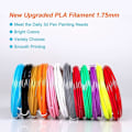 Miniatyrbillede 2 af 5: 12 Farver 3D Pen Filament Refills til Børn 1.75mm