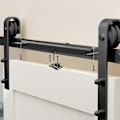Miniatyrbild 3 av 4: 2-pack Hydrauliskt Soft-Close Skensystem för Ladugårdsdörrar med Anti-klämskyddsdesign