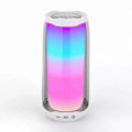 Miniatyrbild 1 av 5: (Pulse4 Vit)Pulse 5 Pulse 4 Vattentät Portabel Bluetooth-högtalare Med Ljusshow_FC10
