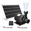Pikkukuva 3 / 5: 50W aurinkovesipumppu 800L/H DC12V aurinkovesilähdepumppu hiljainen puutarhaan perheen vesilähteeseen