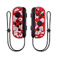 Miniatyrbild 1 av 5: (RED) Joycon Trådlös Handkontroll För Nintendo Switch, Stödjer Väckningsfunktion, Vänster Höger Fjärrkontroller Med Handledsrem RED