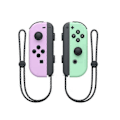Miniatyrbild 1 av 5: (lila grön) Joycon Trådlös Handkontroll För Nintendo Switch, Stödjer Väckningsfunktion, Vänster Höger Fjärrkontroller Med Handledsrem purple green