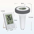 Miniatyrbillede 2 af 5: Elektronisk vandtemperaturtermometer med digital modtager, LCD-display til akvarium/spa/fiskedam