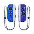 Miniatyrbild 1 av 5: (Sky)Joycon Trådlös Handkontroll För Nintendo Switch, Stödjer Väckningsfunktion, Vänster Höger Fjärrkontroller Med Handledsrem Sky