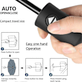 Miniatyrbillede 3 af 5: ?2-pak Rejseparaplyer - Vindtæt Auto-åbningsdesign for Kompakt Bærbarhed?