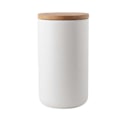 Miniatyrbild 1 av 5: 1 Burk Matförvaringsburk med Modern Design Lufttät Försegling Bambulock för Löst Te Kaffe Kryddor Nötter Snacks Förvaring 1000ml