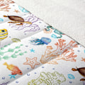 Miniatyrbilde 3 av 5: Myk Sherpa Dynesett for Barneromsinnredning Queen Size