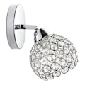 Miniatyrbillede 4 af 4: 1/2/3 Elegant Krystalglas Væglampe til Soveværelse Gang E27 Lampe