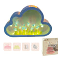 Miniatyrbilde 1 av 5: Ny sky speil tulipanlampe, håndlaget nattlys \"Tulips Mirror\".