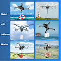 Miniatyrbillede 3 af 5: Drone Airdrop System til DJI Mini 3 Pro/Mini 3/ Mini 2 SE/Phantom 3 4/4 Pro Kaste Kaster til Bryllupsscene Fiskekrog