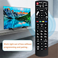 Miniatyrbillede 4 af 5: N2QAYB001180 Erstatningsfjernbetjening til Panasonic LED TV TX 40GX700E TX 40GX710E TX 50GX700E TX 50GX710E TX