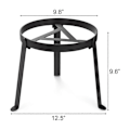 Miniatyrbillede 5 af 5: Bålplads Tripod, Foldbar Camping Tripod Grill Åben Ild Madlavningsstativ, Kraftigt Tripod Stativ, Bålplads Madlavning