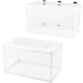 Miniatyrbild 1 av 5: akvarie avelsbox förpackning fiskkläckeri isoleringsbox akvarie yngel kläckeri nät med sugkoppar för akvarium