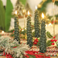Miniatyrbild 2 av 5: LED Flamfria Avsmalnande Ljus, Batteridrivna, för Juldekoration