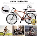 Miniatyrbild 3 av 5: Cykelstänkskärmsset för 24/26/27,5 tum, 3 delar - Universell full täckning förtjocka bredda MTB cykelstänkskärmar fram och bak