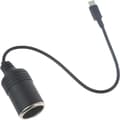 Miniatyrbilde 5 av 5: USB C PD Type C til 12V Bil Sigarettenneruttak Hunn Strømkabel