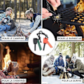 Miniatyrbild 2 av 5: Eldflint, Eldstartare, Flinttyp Eldstartare, Viktig Tändflint, Viktig Tändflint, Överlevnads Eldflint, för Överlevnadskit, Camping och Vandring