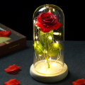 Miniatyrbild 1 av 5: Led galaxy ros evig blomma med fairy string ljus 017