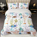 Miniatyrbilde 5 av 5: Myk Sherpa Dynesett for Barneromsinnredning Queen Size