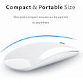 Miniatyrbilde 3 av 5: Bluetooth-mus, Trådløs Tri-Mode Mus (BT5.1+ BT5.1+ USB) Bærbar Bluetooth Stille Oppladbar Mus for Mac/Datamaskin/Linux/Android