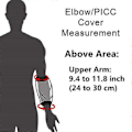 Miniatyrbillede 5 af 5: PICC Line beskyttelse Vandtæt IV &amp; PICC Line brusebeskyttelse Elik