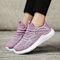 Miniatyrbilde 5 av 5: (svart EU39) Ortopediske sneakers for kvinner med støtte for fotbue, plantar fasciitt, ortopediske diabetessko, komfortable fritidssko for damer, atletiske sko