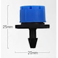 Miniatyrbilde 3 av 4: Violte 100 stk. Mer Praktisk 8 Hull Lilla Drypper Trykkkompensering Vannbesparende Trykkkompensering Justerbar Drypper Drypper Dryppvanning