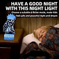 Miniatyrbilde 3 av 5: 3D Nattlampe for barn, Anime Naruto Uzumaki Naruto, fjernkontroll 16 fargeskiftende LED-spøkelseslys og dekorativ kunstbelysning