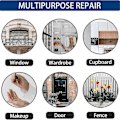Miniatyrbild 2 av 5: Touch Up Paint Pen 5ml 8-pack Fyllbar Målar Touch Up Penselpenna för Väggar Återfyllningsbar Målar Touch Up Penna för Väggreparation