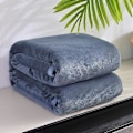 Miniatyrbillede 1 af 3: (Grå 200x230cm) Flanel Tæppe Aircondition Tæppe Koral Sofa Tæppe