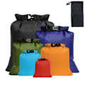 Miniatyrbillede 1 af 5: Vandtæt Dry Bag Sæt, 6 stk., Letvægts Kano Tasker med Vandtæt Taske til Kajak, Rafting, Sejlads, Vandring, Camping, Rejse Backpacking