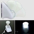 Miniatyrbild 2 av 4: Portabel Batteridriven Lampa för Väggskåp Infällbar Snöre LED Nattlampa