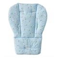 Miniatyrbilde 1 av 5: Tykkere Vogn Bomullspute for Barn Baby Spisestol Varm Pute Blå 64*50*22cm Polyester Bomull