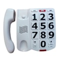 Miniatyrbillede 1 af 5: Fastnettelefon til seniorer med store knapper - Fastnettelefon til seniorer med store knapper Telefon